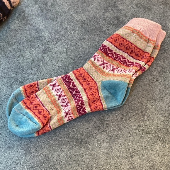 New Socks Vintage Pattern Socks, Warm & Comfy Mid Tube Socks Average size - Picture 2 of 6